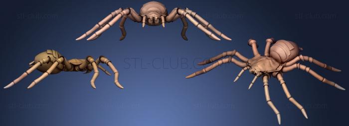 3D модель Пушистый паук (STL)